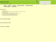 Tablet Screenshot of meetaupair.com